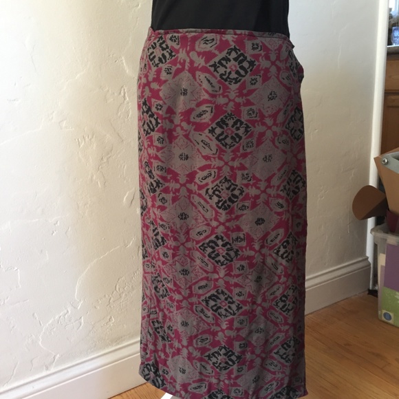 Passports, Cost Plus Dresses & Skirts - Vintage wrap-around skirt.
